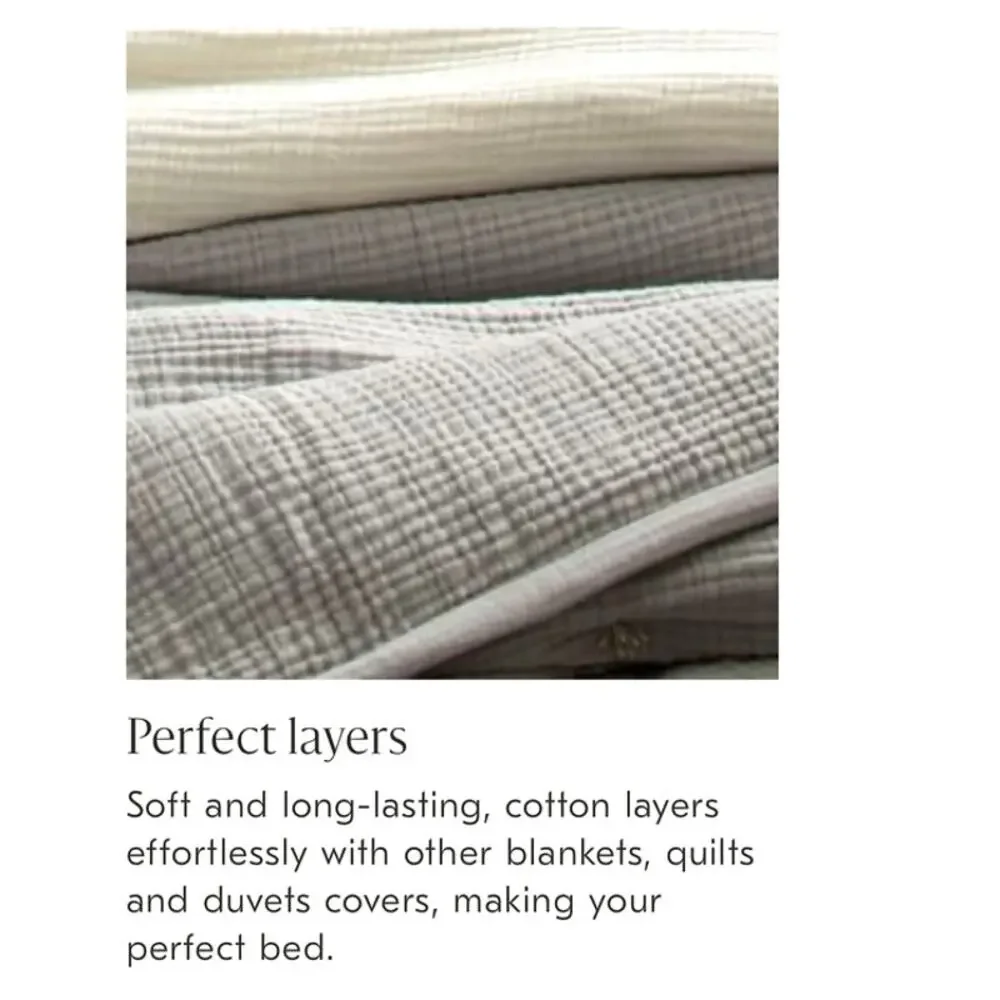 West Elm Dreamy Gauze Cotton Euro Sham Set of 2 Celadon Green New Pillow Cases